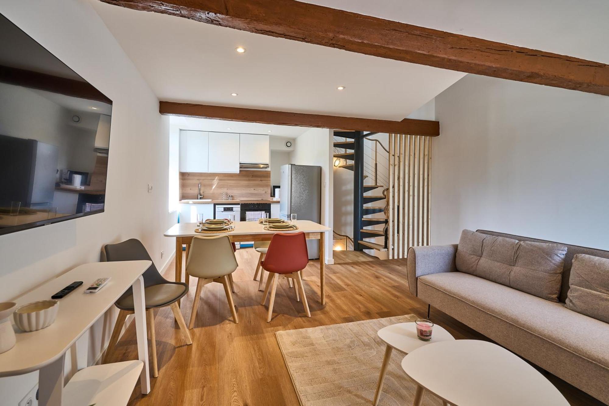 Le Rempart Harmonieux - Triplex Au Pied De La Cite Leilighet Carcassonne Eksteriør bilde